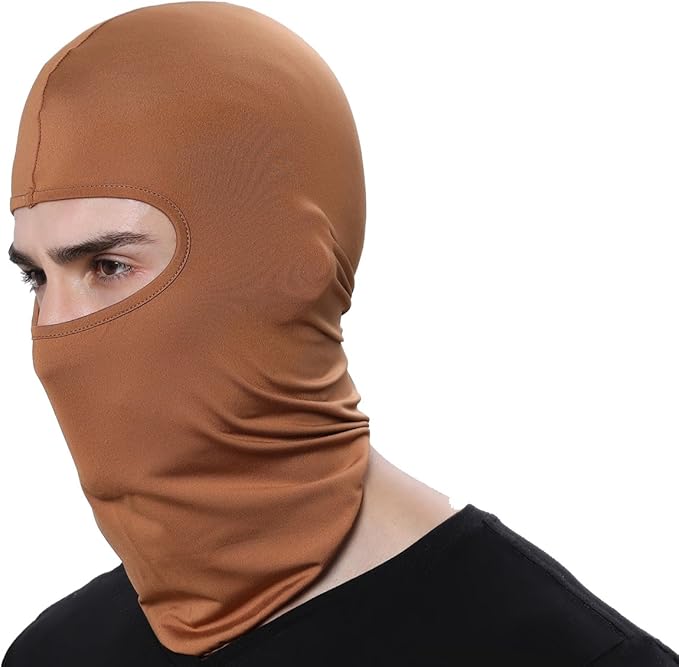 Máscara de esquí Balaclava Shiesty, paquete de 2 polainas para el cuello Protector UV para motocicleta Enfriamiento para hombres/mujeres