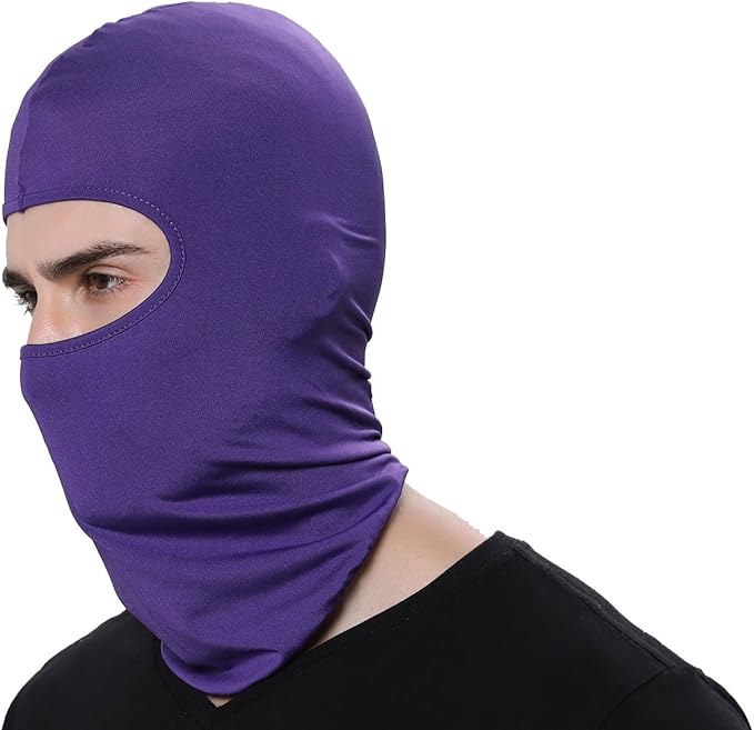 Máscara de esquí Balaclava Shiesty, paquete de 2 polainas para el cuello Protector UV para motocicleta Enfriamiento para hombres/mujeres