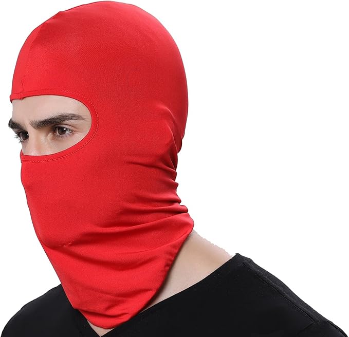 Máscara de esquí Balaclava Shiesty, paquete de 2 polainas para el cuello Protector UV para motocicleta Enfriamiento para hombres/mujeres