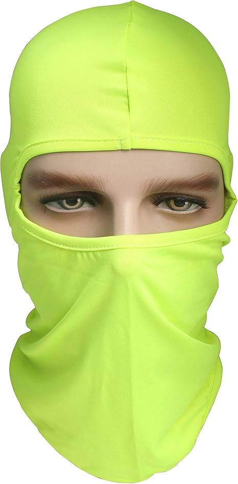 Máscara de esquí Balaclava Shiesty, paquete de 2 polainas para el cuello Protector UV para motocicleta Enfriamiento para hombres/mujeres